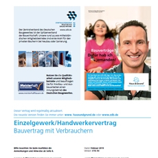 Kostenloser Bonus-Artikel: Handwerkervertrag